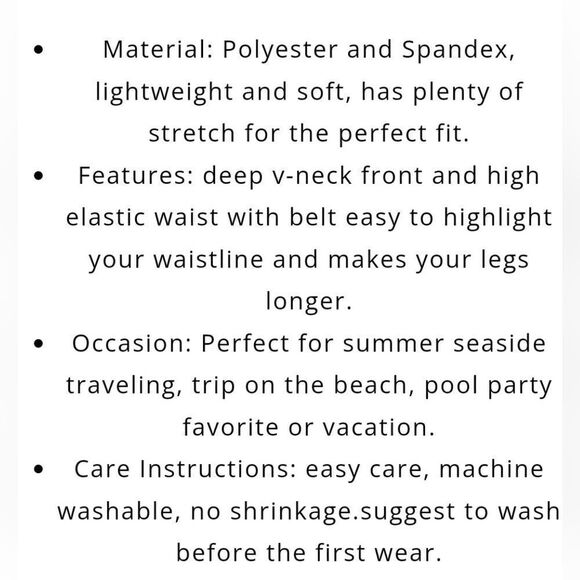 Women's Beach Swimsuit Cover up Deep V-Neck Short Mini Dress Beach Skirt S - Picture 3 of 7